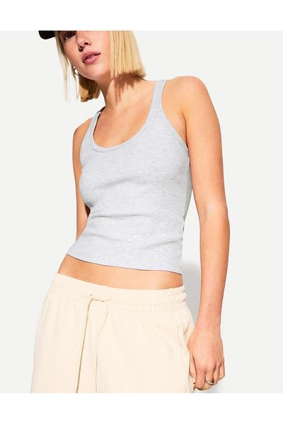The Champ Clothing Women's Square Neck Strappy Camisole Tank Top