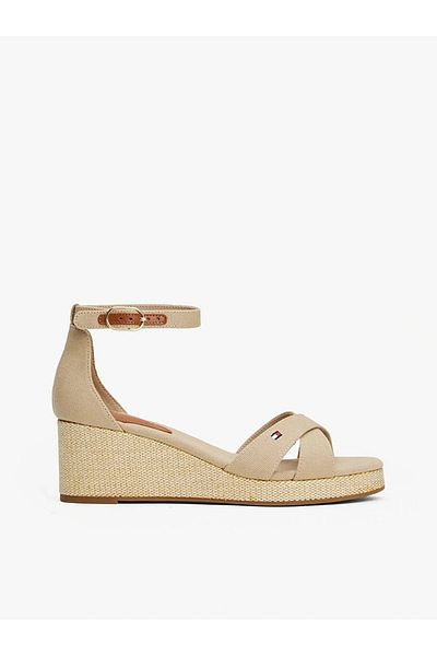 Tommy Hilfiger ΣΗΜΑΙΑ CRISS-CROS MID WEDGE ESPAD