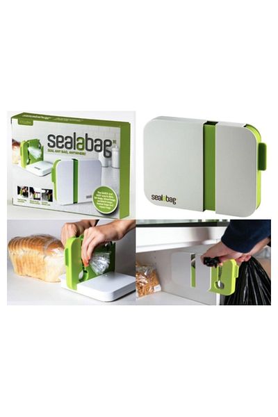 Culina Designs Bag Sealing Tool with Sealing Tape, for Food Bags&Storage Bags,21 x 15 x 3cm,MULTI COLORS