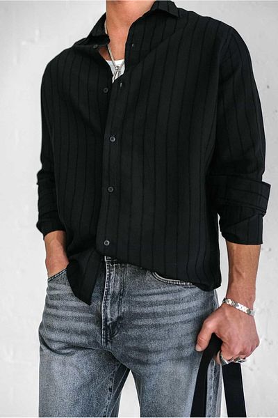 ablukaonline Premium Ανδρικά Ρούχα Muratli με μαύρο oversize