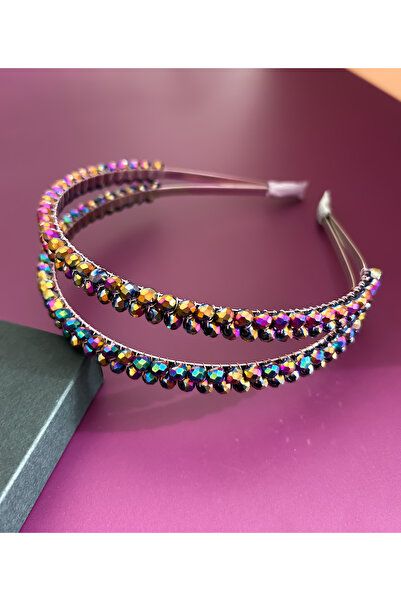 CSR Collection Coroana de mireasa pentru ocazii speciale cu piatra dubla rând