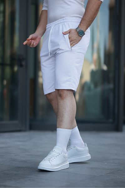 Mero Life Ανδρικό σορτς με διπλή τσέπη με ελαστική μέση και βερμούδες