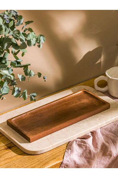 LC Waikiki LCW HOME Wooden Presentation Board 33 Cm