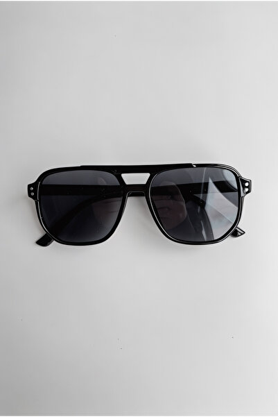 BAPPİR نظارة شمسية من الزجاج الأسود للجنسين من نيو سيزون