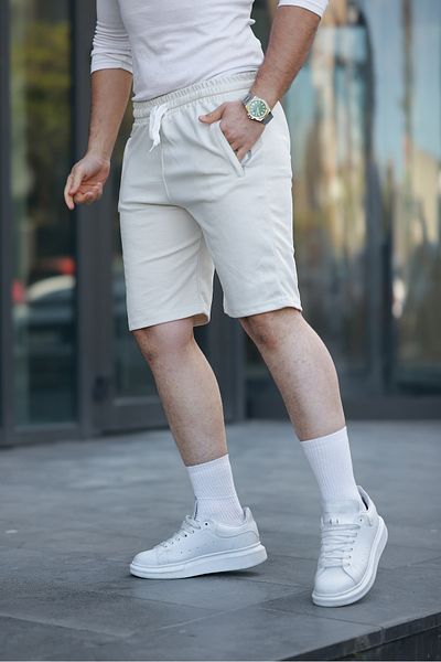 Mero Life Ανδρικό σορτς και βερμούδες με διπλή τσέπη με ελαστική μέση