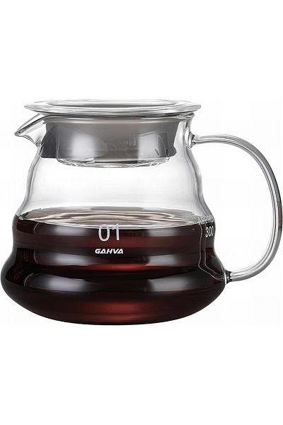ALSAIF KITCHEN 360ml High Quality Glass Coffee Drip and Serving Pitcher