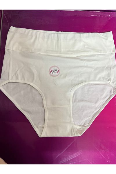 KozaBiat 100% Cotton High Waist Special Mold Gatherer 3 Panty