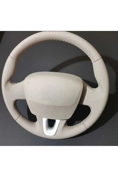 dk direksiyon Kaplamacı Renault Fluence Araca Özel Direksiyon Kılıfı Tuşsuz F...