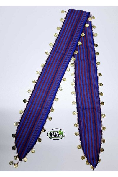 ASYA PAZARLAMA Black Sea Burgundy Blue Lira Keşan, Scarf, Shawl, Scarf, Hair Band, Bandana, Puşi