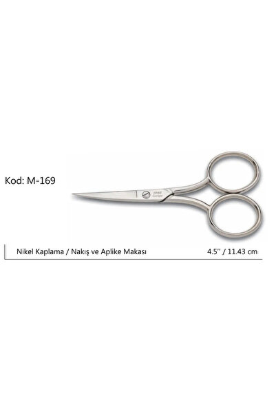 Light up Europe Low Thick Embroidery Scissors Super Quality No:4,5 11.43 Cm