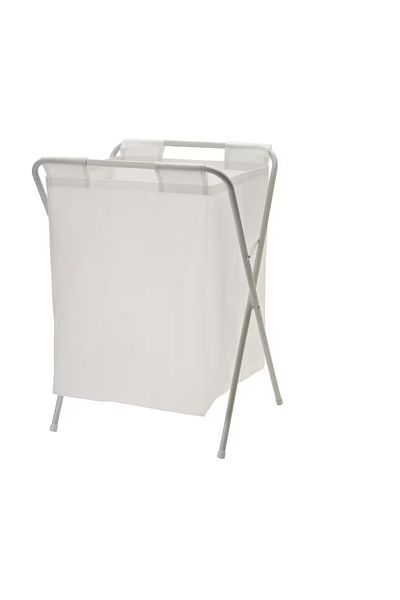 IKEA Laundry bag with stand, white, 50 L