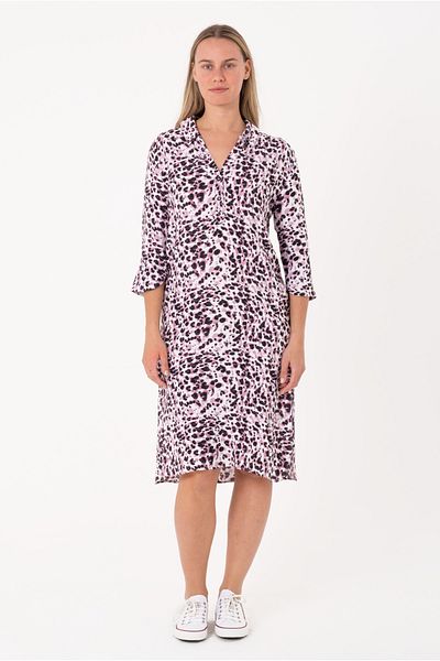 SCREENSHOT Γυναικείο Leopard Gidesten Dress - Κομψό και κομψό σχέδιο, ιδανικό για ειδική και καθημερινή χρήση