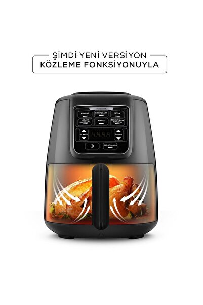 Karaca Air Pro Cook Köz Xl Airfryer Black Shine