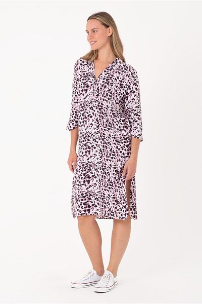 SCREENSHOT Γυναικείο Leopard Gidesten Dress - Κομψό και κομψό σχέδιο, ιδανικό για ειδική και καθημερινή χρήση