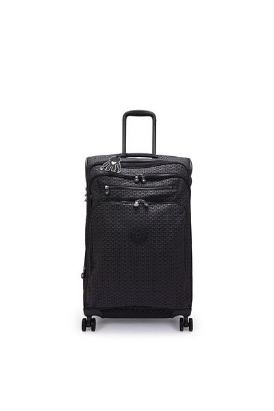 Kipling Medium expandable wheeled luggage Female Signature Emb New Youri Spin M I7575-K59