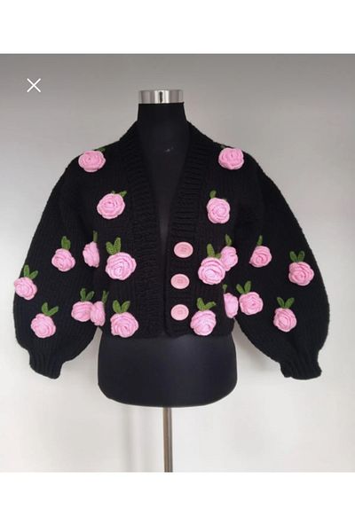 Butik Cardigan tricotat manual