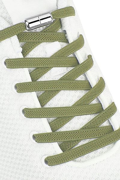 hapshoe Adjustable 1 Pair Green Screw Capsule End 6 mm Rubber Practical Lacing