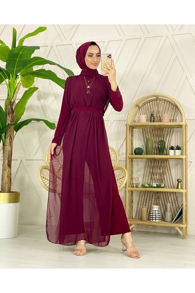 onix Berva Jumpsuit Bordolu Shoes