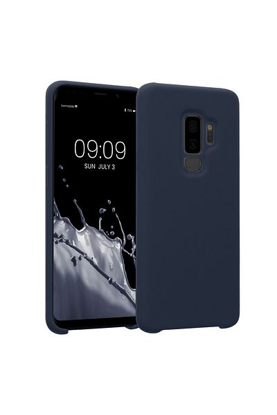 KWmobile Carcasă pentru Samsung Galaxy S9 Plus, silicon, albastră, 44183.186