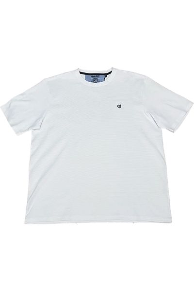 montecarlo Large Size Waffle Knitted Lycra Combed Cotton T-Shirt