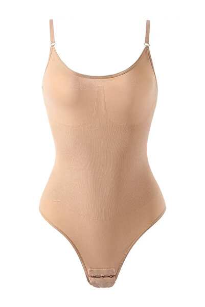 SAUNA SUIT Women's 3 Zone Supported Snap Fastener Corset Body |   Shaping Seamless Bodysuit with Hooks from the Bottom