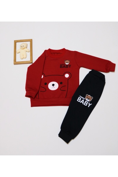 Pırlanta baby Mini Bear Baby Tracksuit Set