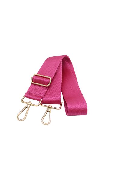 Anatolia Polyester Fuchsia Color Adjustable Bag Shoulder Strap (4cm X 120 cm)