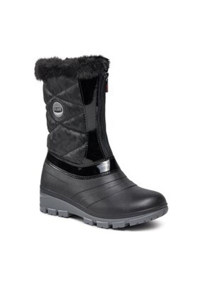 Olang women's snow boots NANCY CAMOUFLAGE black
