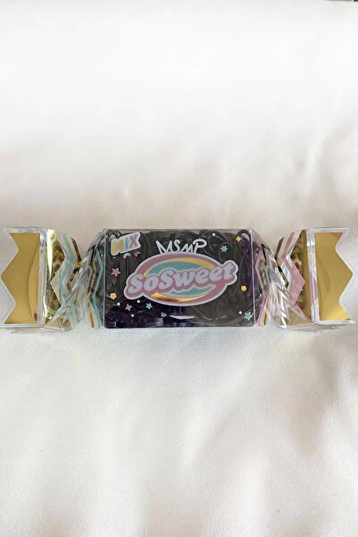 TakıDolabı Cutie de bomboane de culoare neagră într-o cutie figurată