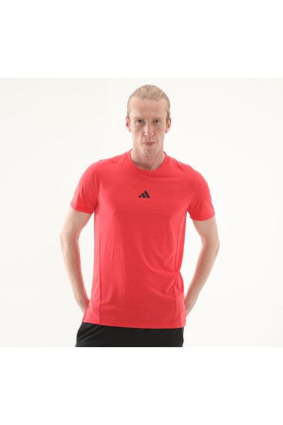 adidas Jı8124-E D4T Tee Men's T-Shirt Pink