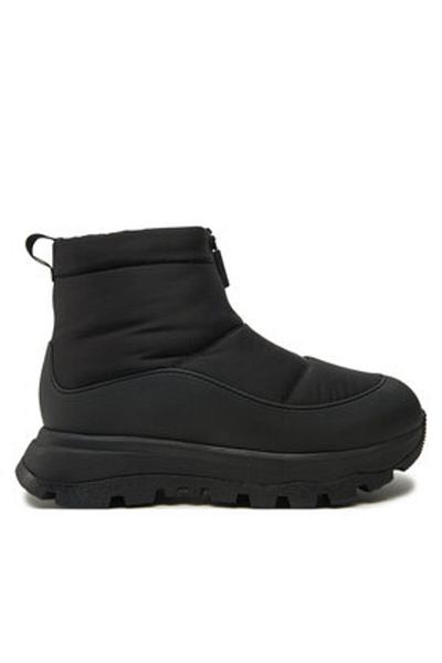 Fitflop Women's Snow Boots black FITFLOP-ID5 B63 ALL BLACK/DEEP GOLD