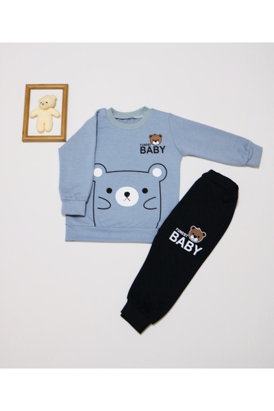 Pırlanta baby Mini Bear Baby Tracksuit Set