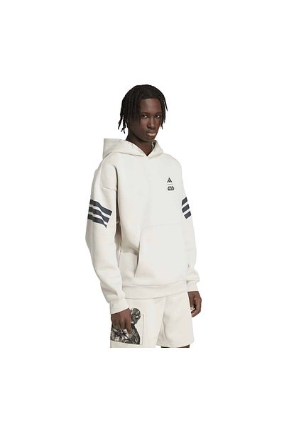 adidas Ανδρικό φούτερ Star Wars The Mandalorian Λευκό