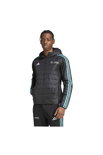 adidas JV5433-E adidas Mercedes Dna Pfjkt M Ανδρικό παλτό μαύρο