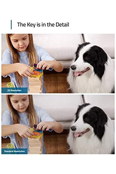 eufy Security 2K Indoor Cam, Home Security Indoor Camera, Human And Pet AI, Works With Voice Assista