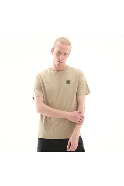 Timberland Ανδρικό T-shirt - Καφέ με θέμα Kurta Elbise腋下 Süratlı
