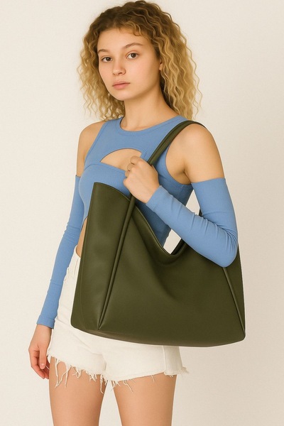 Berlin bags Care Large Handle Women's Bag with Inner Lining