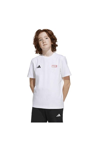 adidas Jf3636-C X Marvel Superheroes &amp; Ccedil;Children's T-Shirt White