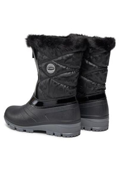 Olang women's snow boots NANCY CAMOUFLAGE black