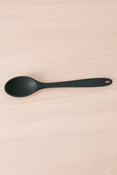 Dore Voir Silicone Cooking and Serving Spoon/Gray Color-27,5 cm