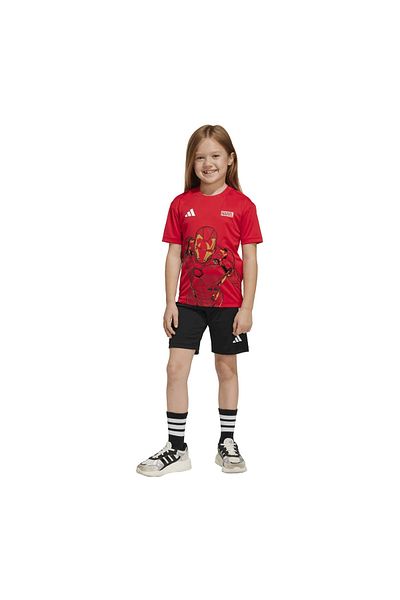 adidas Marvel Iron Man Family Tracksuit Set Red