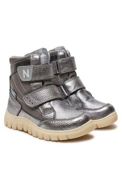 Naturino girls' snow boots 3001584-03-0Q02 S silver-coloured