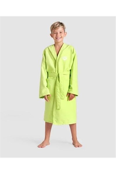 ARENA ZEAL JR ROBE/ARCTIC LIME-WHITE ΠΑΙΔΙΚΟ ΜΠΑΝΙΟ