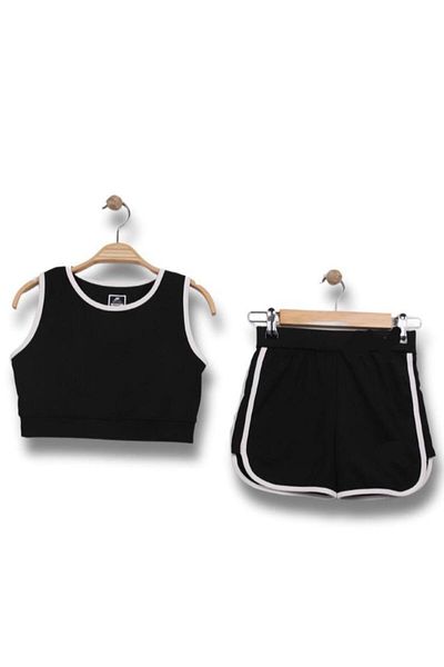 mikam New Season - Kids Girls Crop Shorts Trendy Swimwear/Bikini