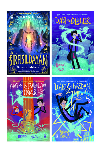 Genç Timaş 5.6.7. Sınıf Okuma Seti 4 Kitap Sonsuz Labirent Sırfısıldayan-Dan ...