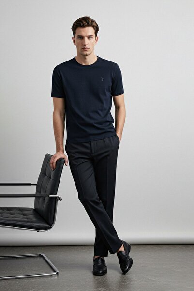 Kozik Ανδρική λαιμόκοψη 100% βαμβακερή συσκευασία με 5 μπλουζάκια με τυπική εφαρμογή