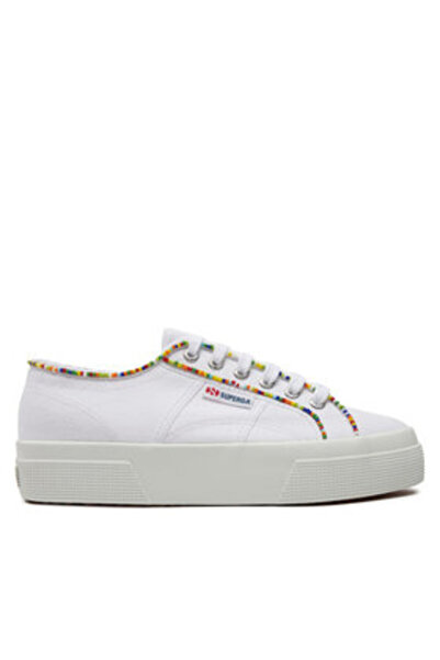 Superga adidasi dama superga 2740 MULTICOLOR BEADS alb