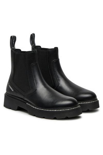 Karl Lagerfeld Ghete Chelsea de damă KL40460 Negru