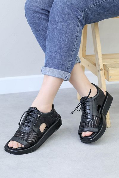 FAST STEP 710ZA297 Model Sandale clasice de damă din piele naturală