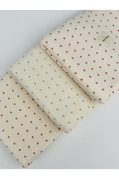 Tiny Mavi Müslin battaniye